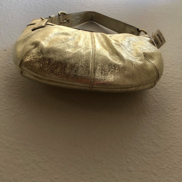 Coach Soho Metallic gold Large Hobo - Picture 6 of 14